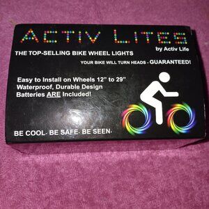 Bike Wheel Lights, 12" to 29".